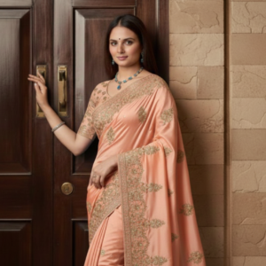 embroidary saree